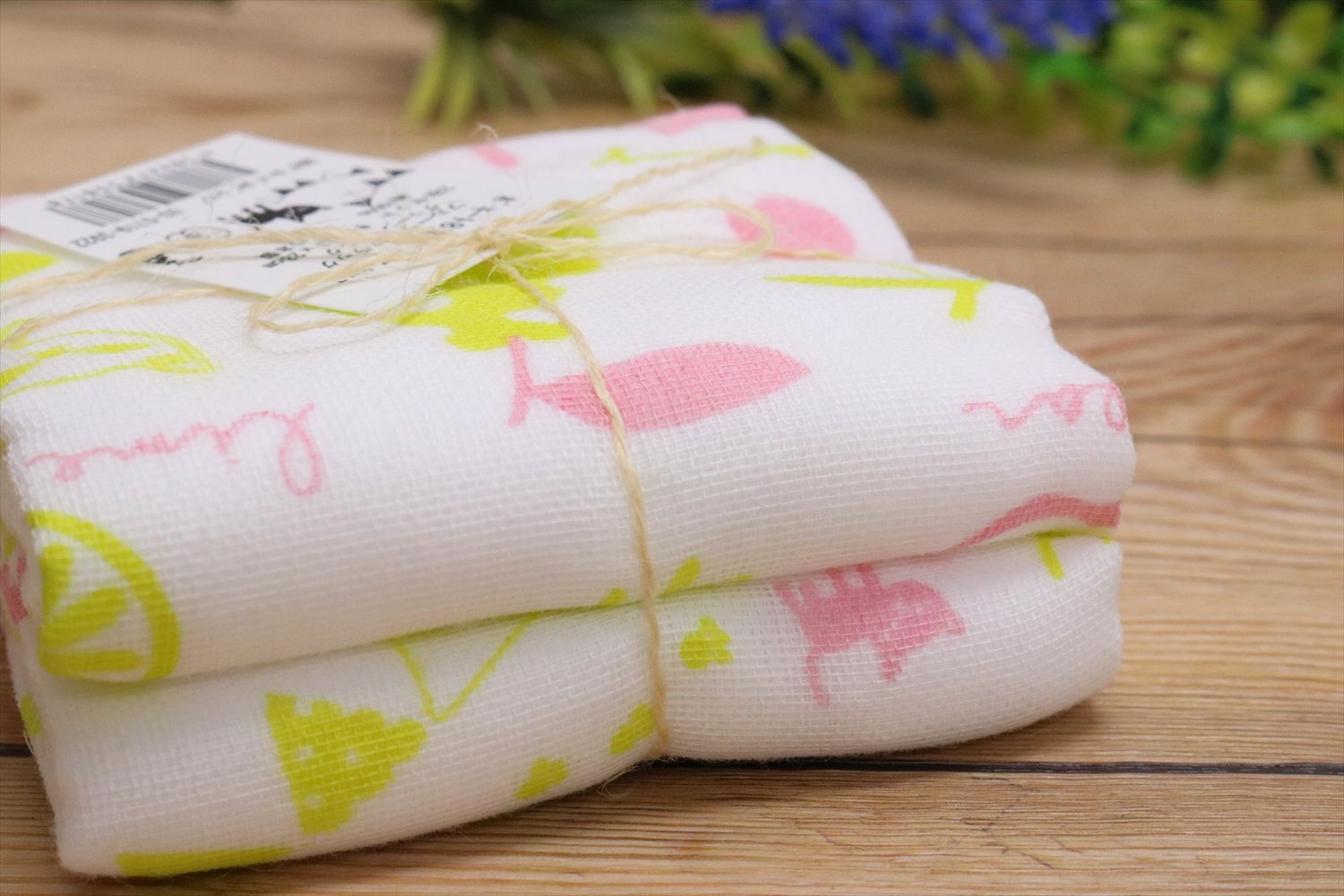 Amazon.co.jp: GV ガーゼハンカチ 8重ガーゼ2種セット フルーツ