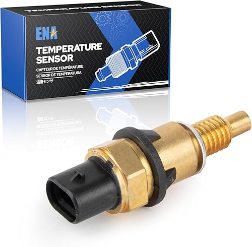 ENA Sensor de temperatura del refrigerante del motor compatible con Chevy Chevrolet Blazer Camaro GMC Acadia Canyon Cadillac XT5 Buick Lacrosse 2.0L