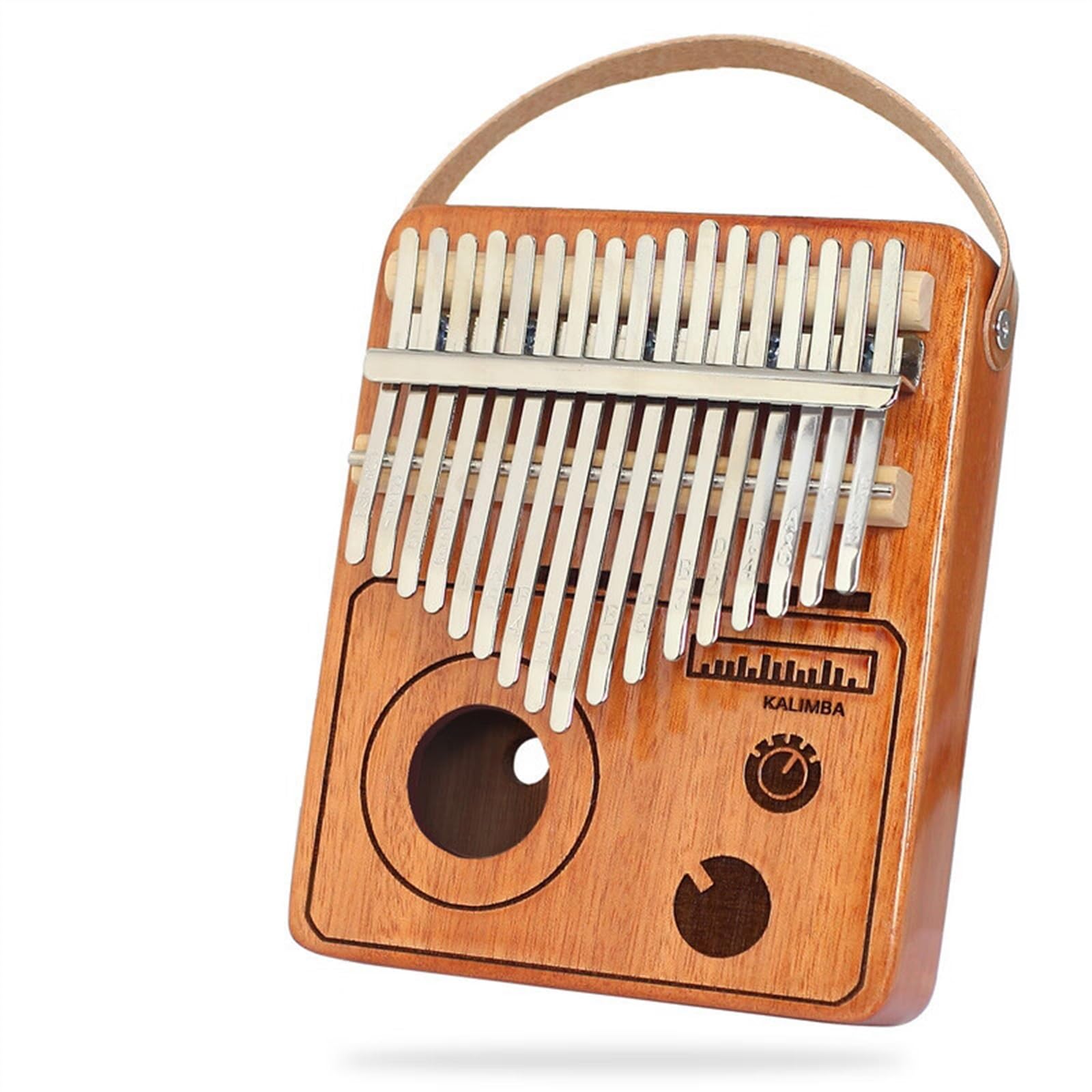 Daumenklavier Kalimba Anfänger Fingerklavier Instrument 21 Töne Mahagoni