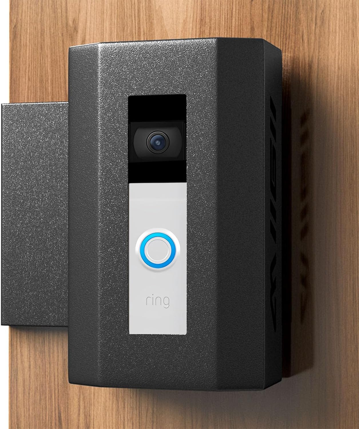 Bleu Clair Anti-Theft Doorbell Mount All Metal No Need to Drill Not Block Doorbell Motion Sensor Compatible with Ring & Other Video Doorbells for Home Rentals Office Room Apartment