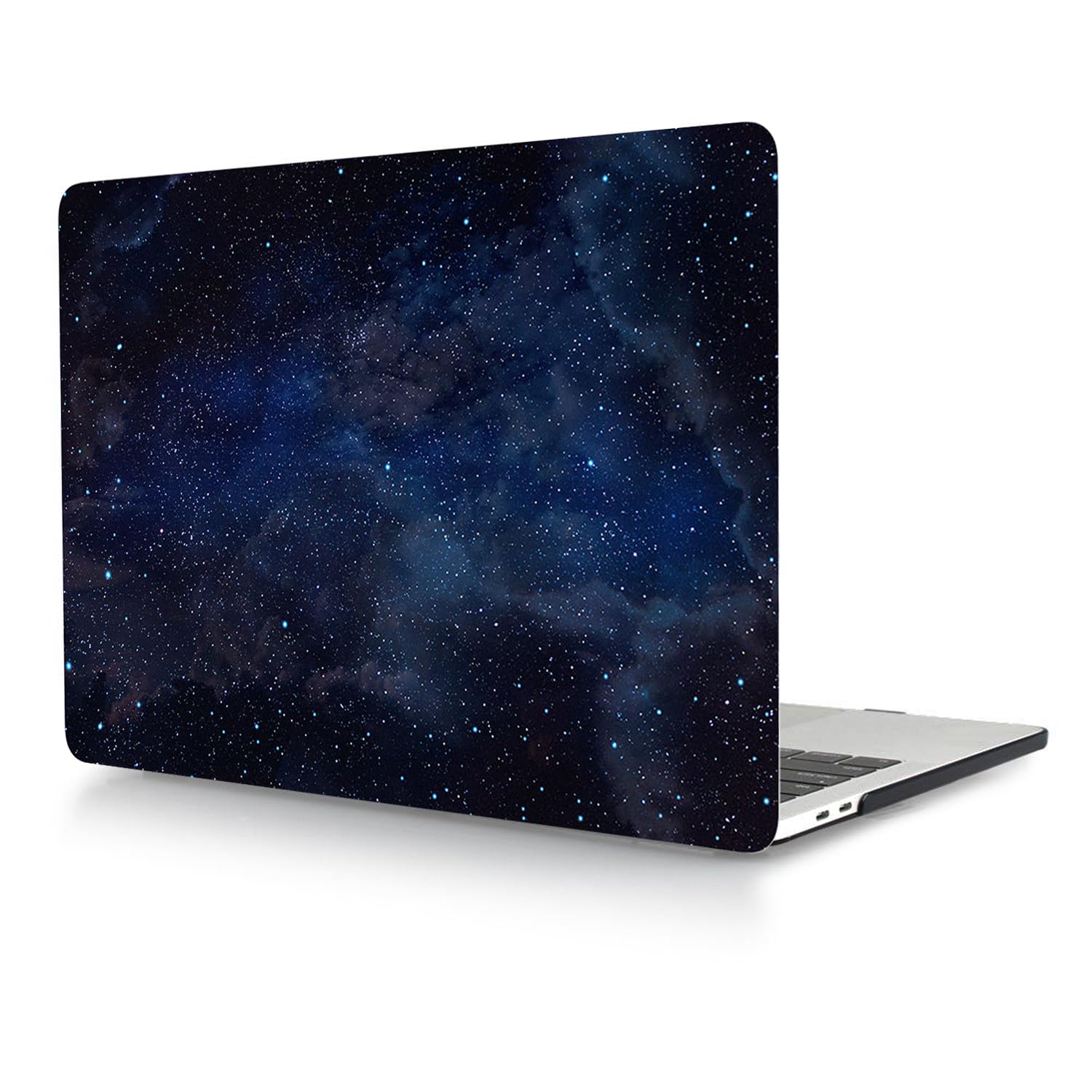 Hartschale Für MacBook Air 13 Zoll 2010-2017 - Glitzer Transparent Schwarz