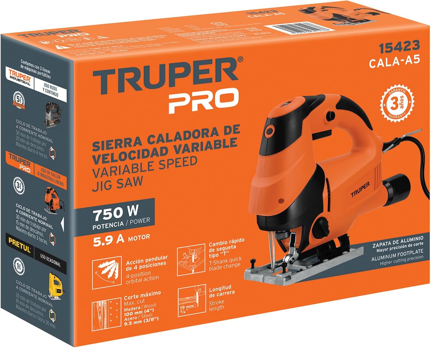 Truper Professional 750W Jig Saw
