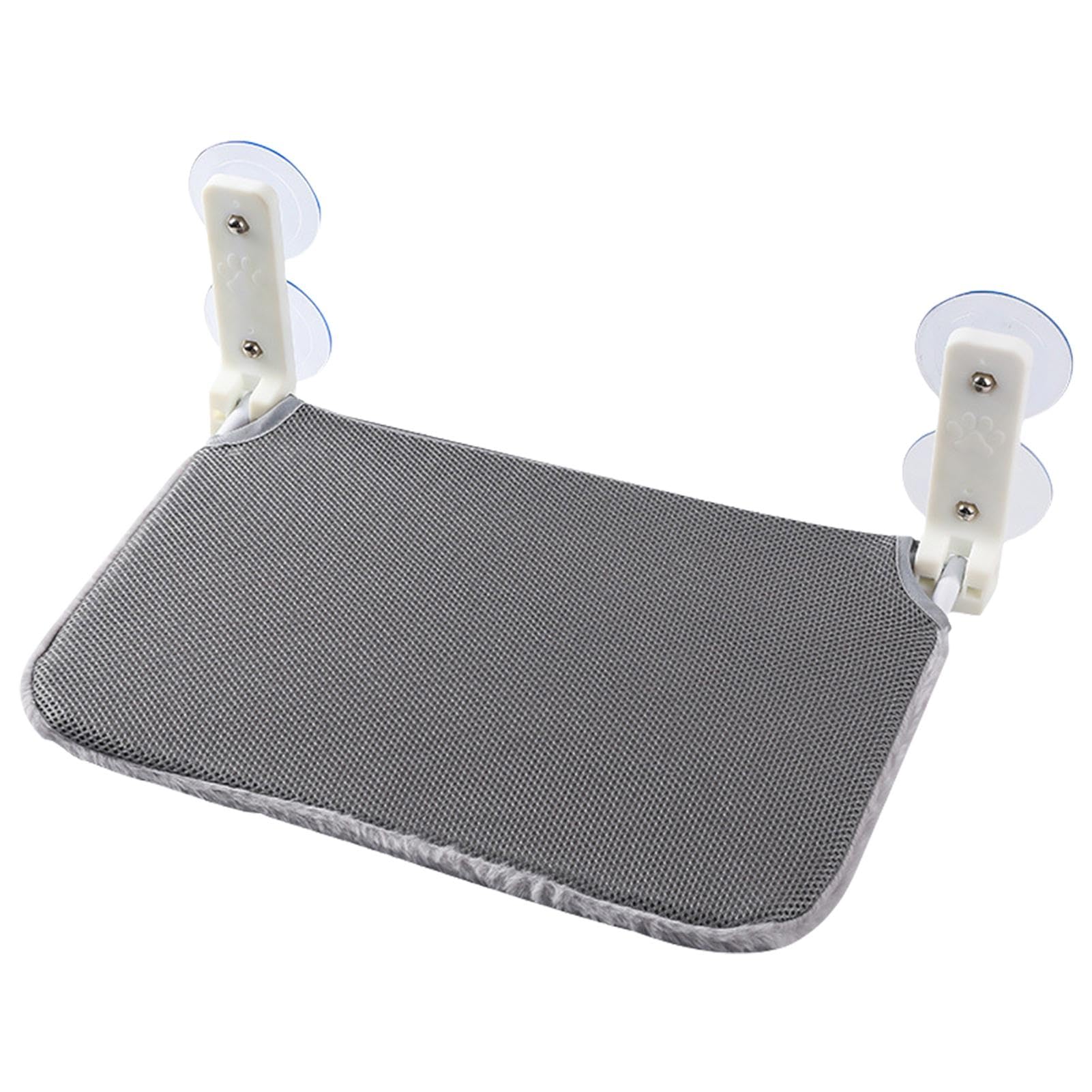 Hamaca de dragón barbudo | Percha plegable con ventosa para reptiles, hamaca gris con cremallera, cama que ahorra espacio para descansar, dormir y jugar