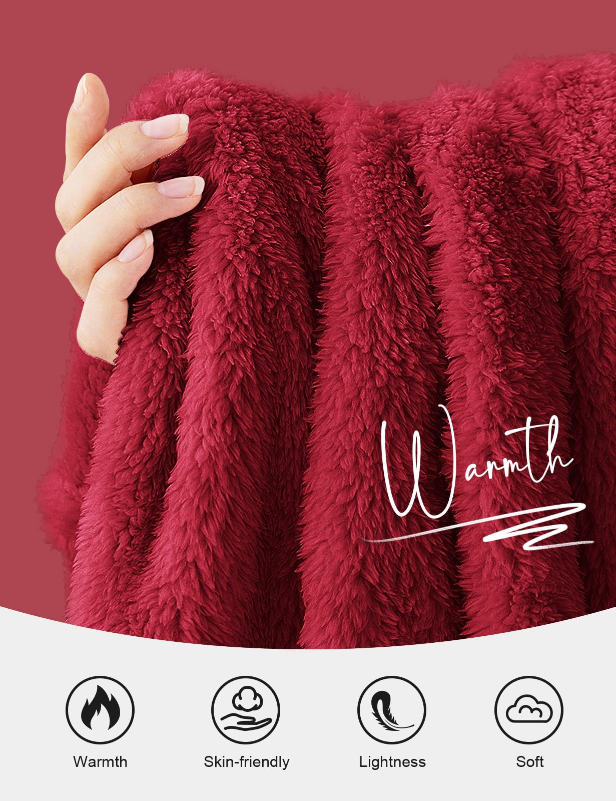 TOMEEK Pigiama da Donna Completo Invernale in Pile Polare Tuta per Il Tempo Libero con Top a Maniche Lunghe e Pantaloni Pigiami Soffici Pigiami da Notte Caldi Pjs per Donna