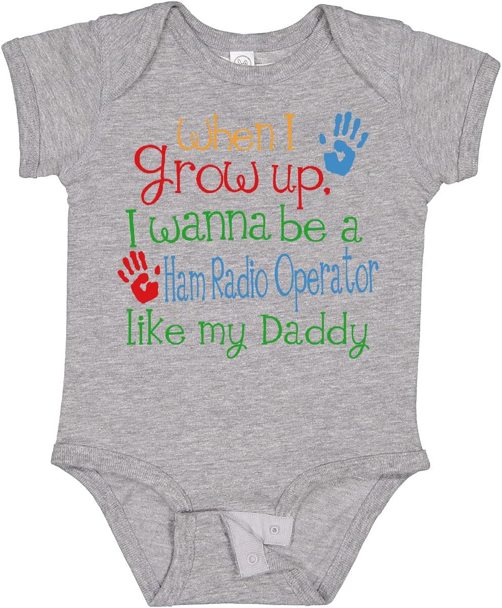 inktastic Ham Radio Operator Like Daddy Baby Bodysuit