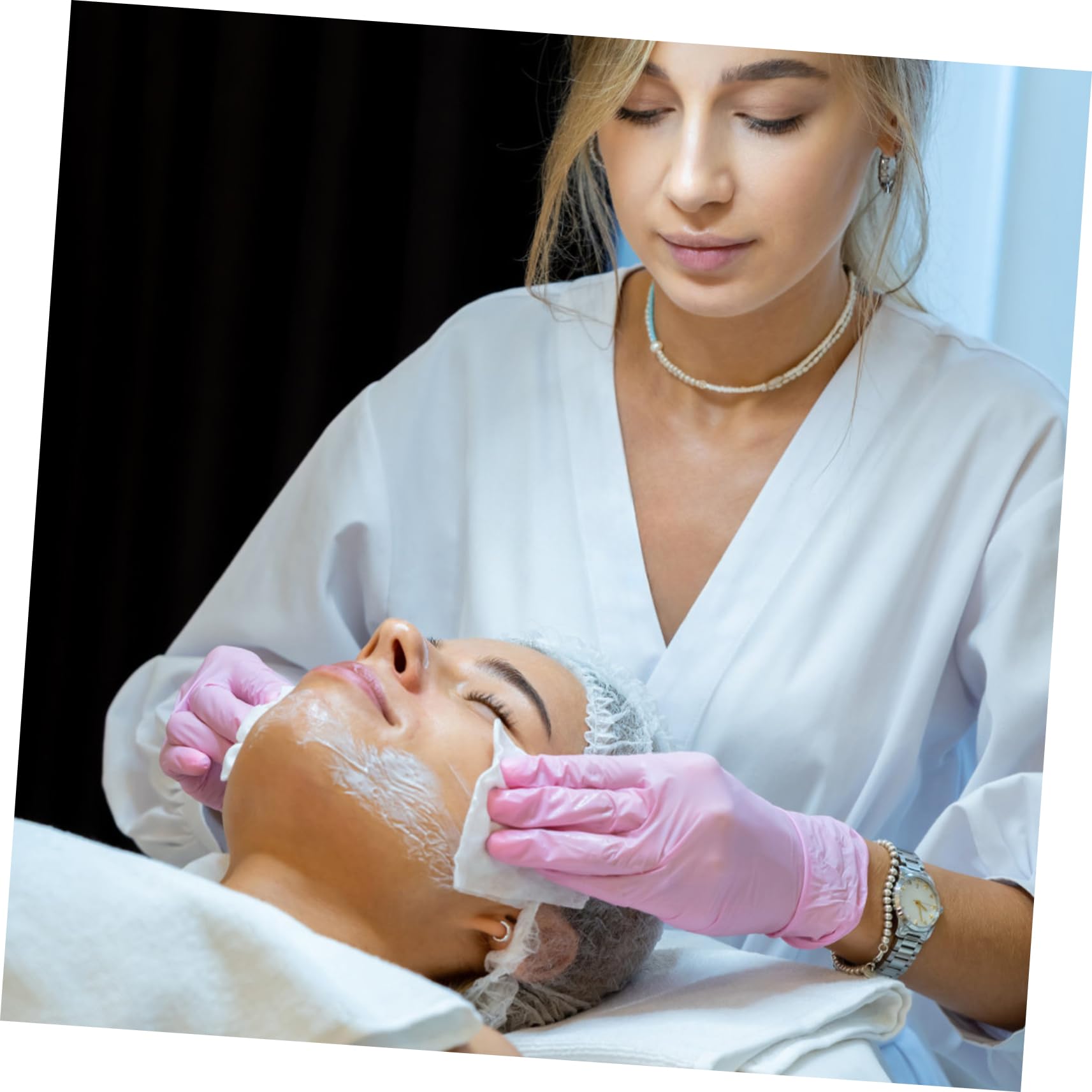 Healeved 10confezioni Dischi Struccanti Cotone Estensibili Per Rimozione Makeup Cotone Morbido e Delicato Per Viso Per Tonico e Maschere Facciali