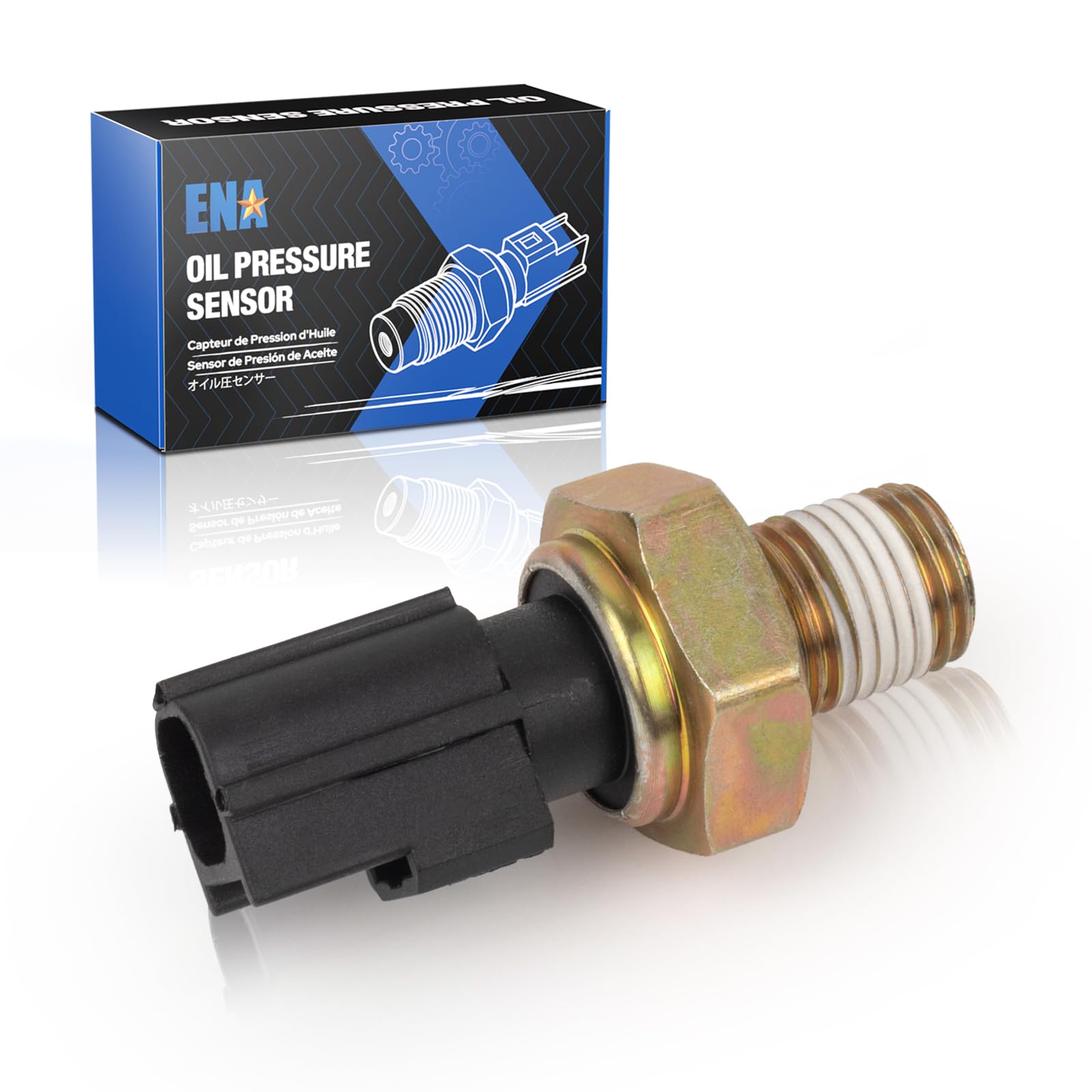ENA Oil Pressure Sensor Switch for PS312 1S6865 1U5Z9278GA Compatible with 2001-2021 Ford Explorer Escape Ranger Transit Connect Fusion Focus C-Max