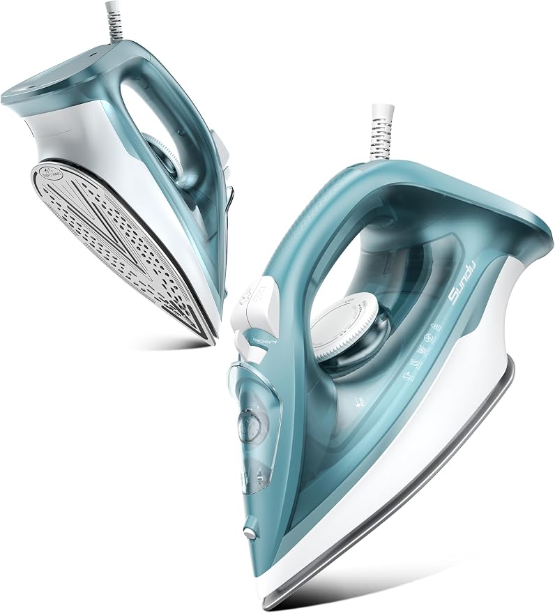 Sundu Burst steam Iron for Clothes - Green