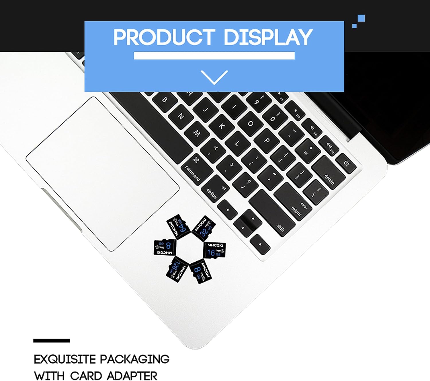 128GB Micro Memory Card High Speed Class 10 TF Memory Card with Adapter for Dash Cam,Camera,Smartphone,Tablet 128GB-2PACK