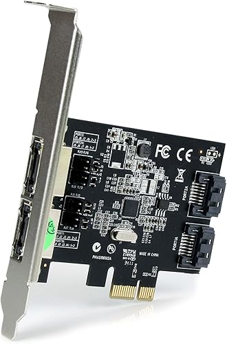 Miniatura 4 de Pexesat322i 2port Pcie Sata 6gbps tarjeta controlador Esata