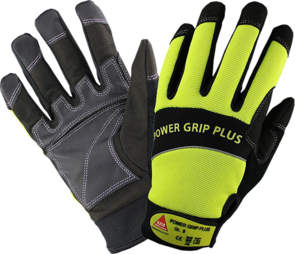 Hase 40200M-9 Arbeitshandschuhe Power Grip Plus Größe 9
