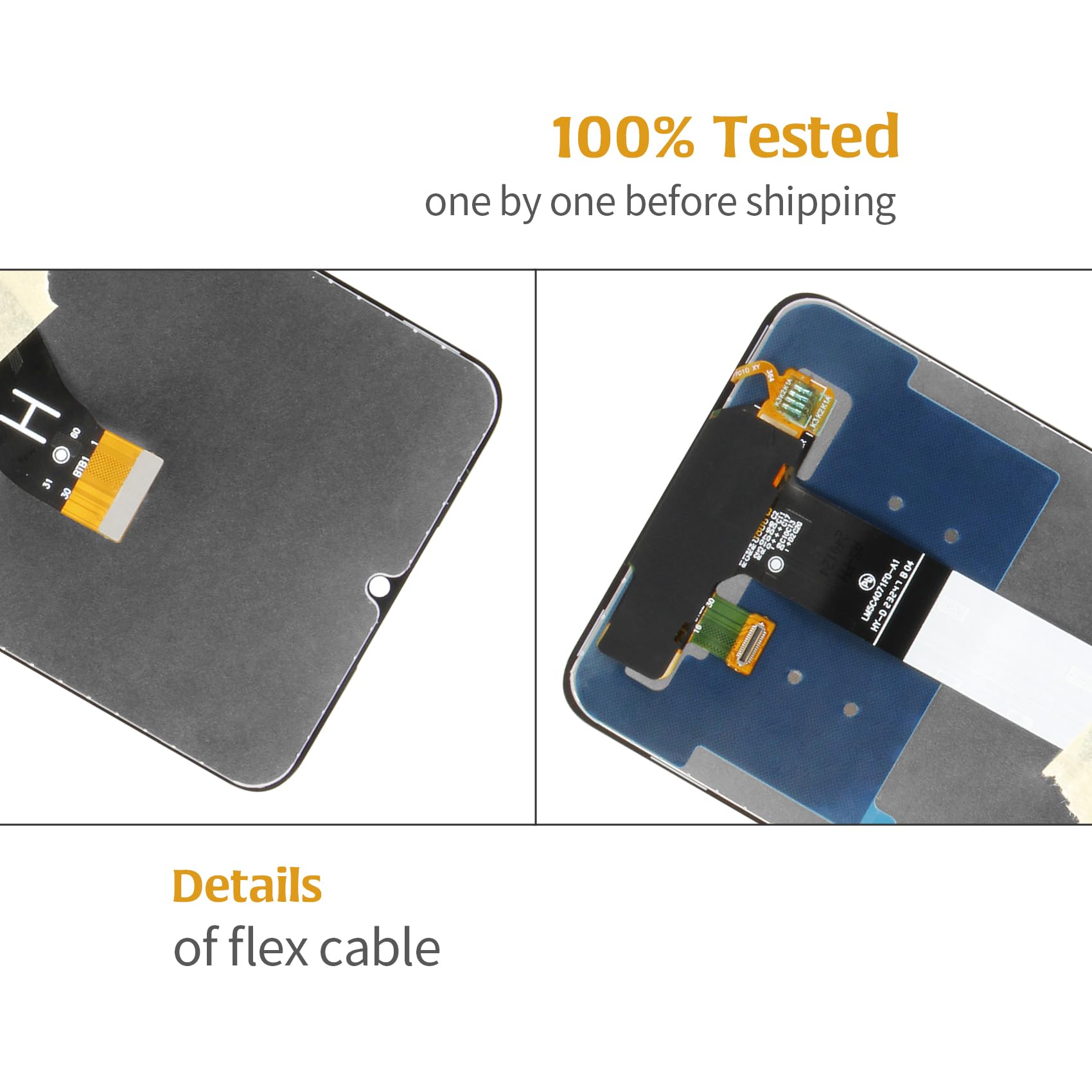 AGCUT (Pas Pour Redmi 13) LCD Écran Pour Xiaomi Redmi Note 13 4G LCD Ecran Pour Redmi Note 13 4G LCD Display 23129RAA4G 23124RA7EO Écran Tactile Digitizer Assembly Réparation Kit, Noir Avec