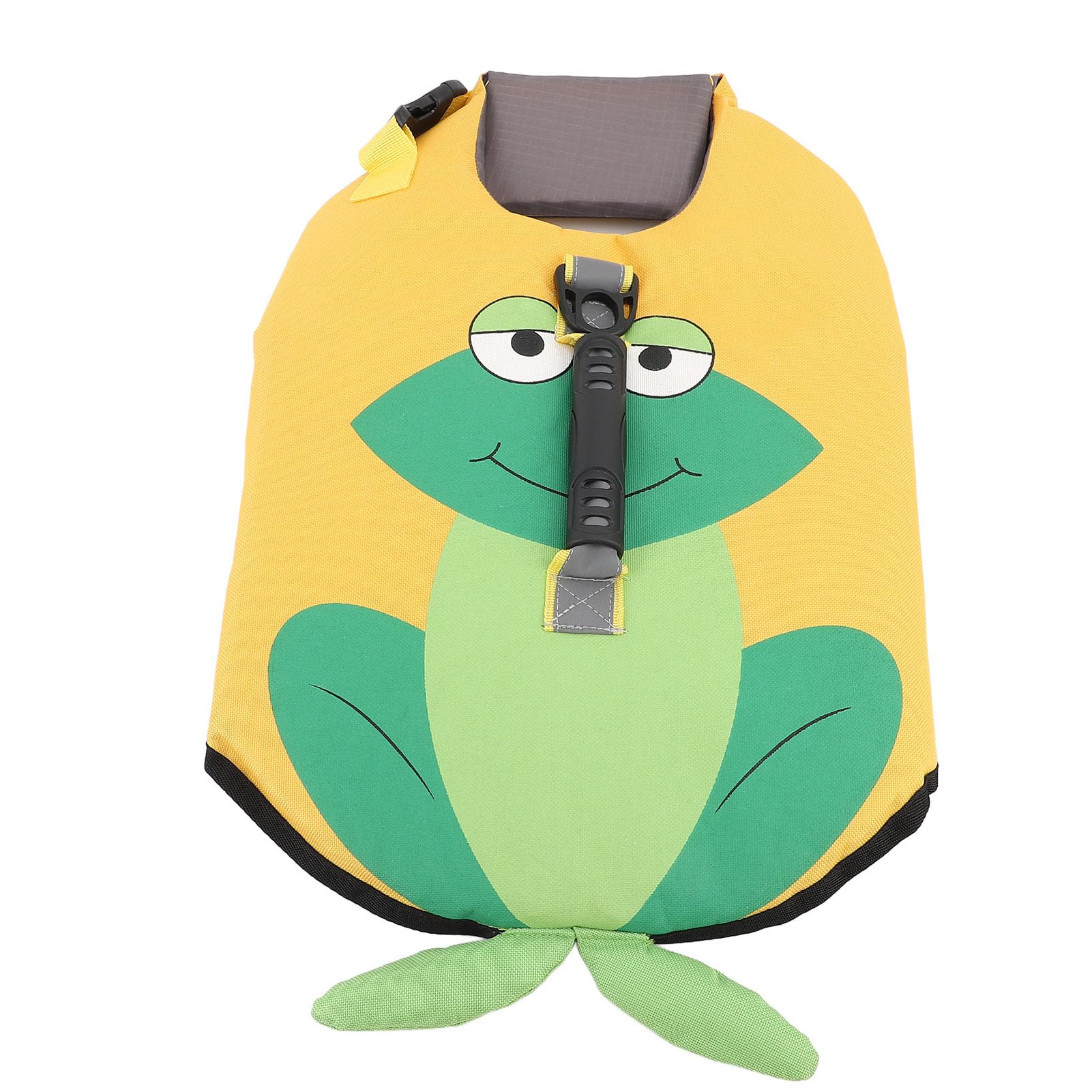 Chaleco Salvavidas para Perros, Ajustable, Reflectante, Tela Oxford, Chaleco de Seguridad para natación, para Paseos en Barco, Playa (Frog L)
