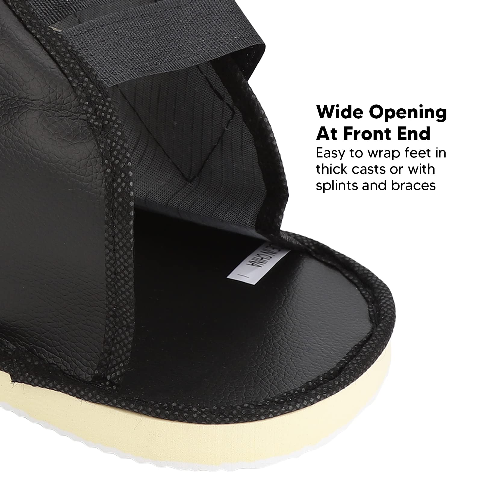 Zapato de Yeso para Caminar Zapato de Yeso, Zapato de Yeso Botas de Yeso para Fracturas Wa Pierna Soportes para Pies Equipo de Suministros de Salud Zapato Transpirable Zapato de Yeso para Pies (SG)