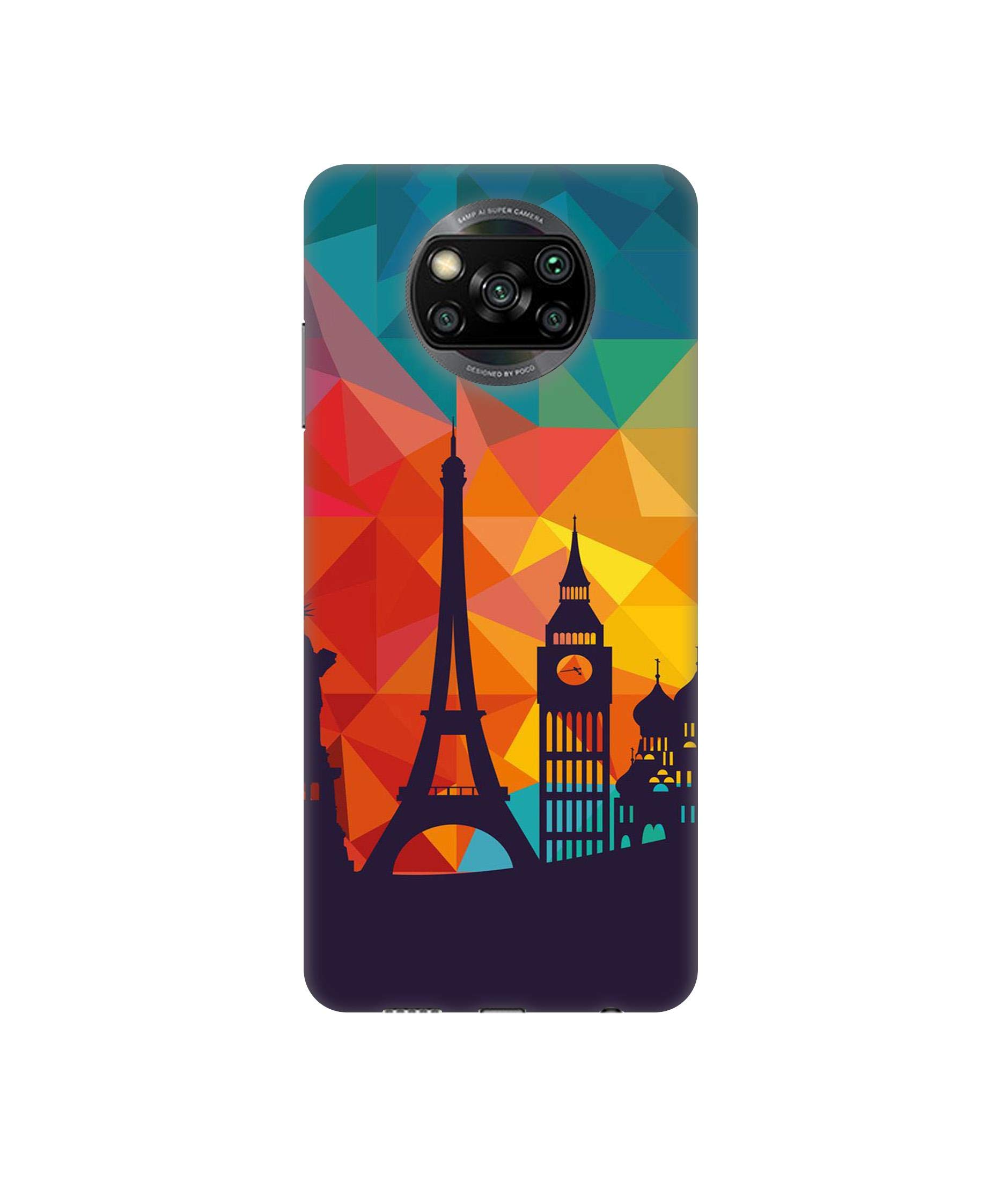 Casotec Colored Paris Design 3D Printed Hard Back Case Cover for Mi Poco X3 (B08LY9VWY4) Amazon Price History, Amazon Price Tracker