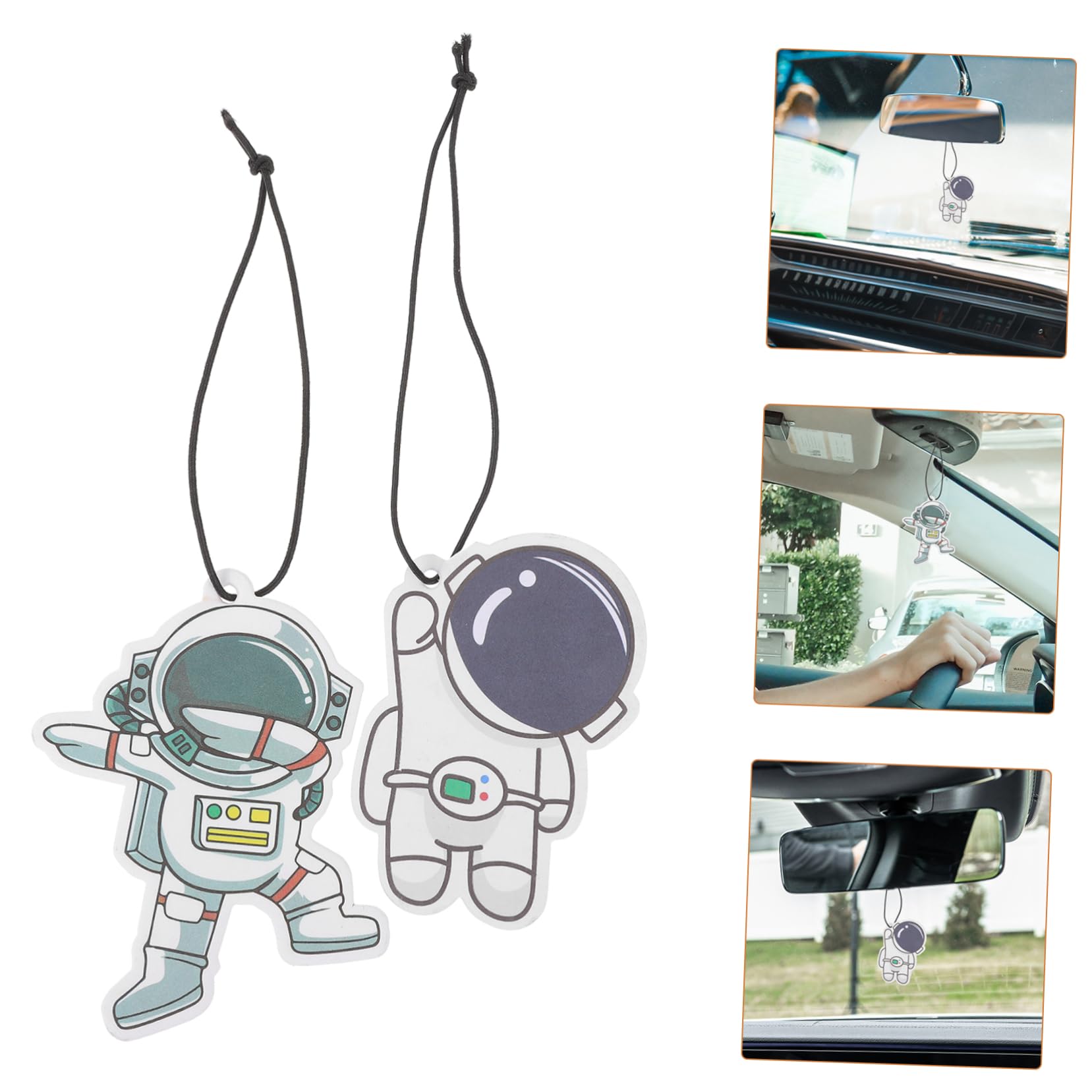 ibasenice 40pezzi Profumatori Per Auto Astronauti Decorazioni Appendibili Per Specchio Retrovisore Con Fragranza Accessori Per Interni Auto Per Rinfrescare Aria e Lo Stress