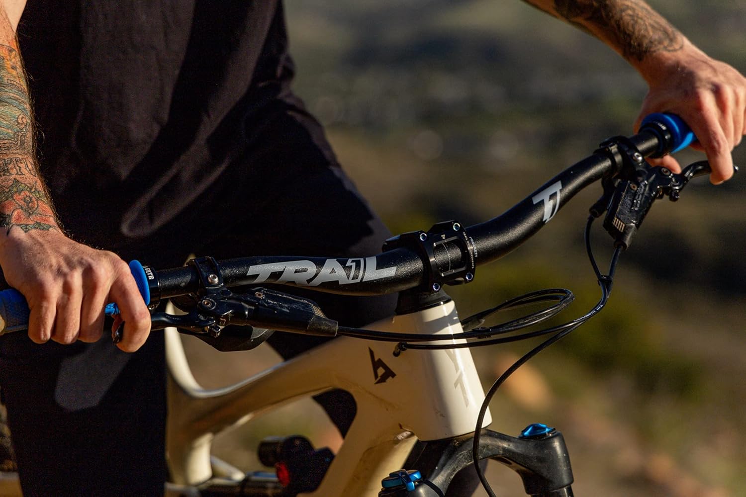 Trail One Components The Crockett Alloy Handlebar 35mm Diameter - 35mm Rise