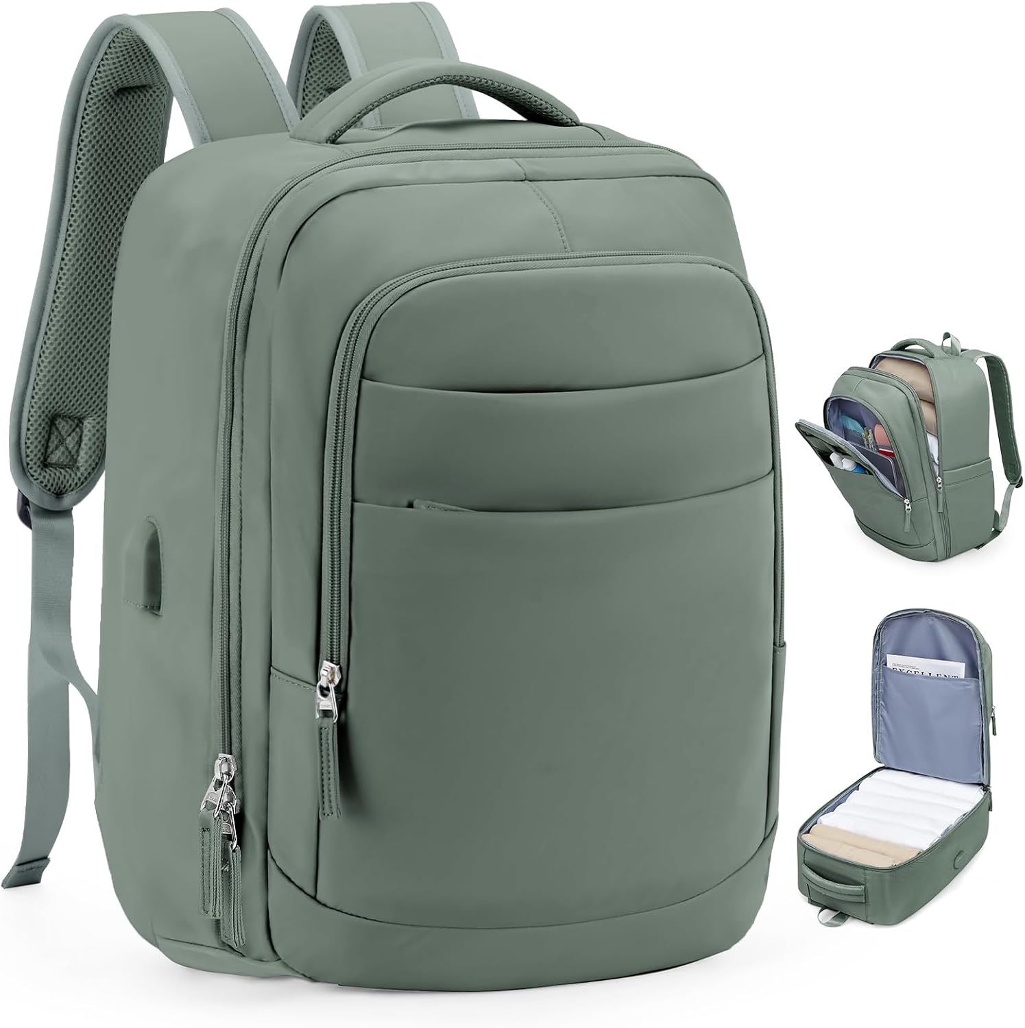 Amazon.com: VGCUB Large Travel Carry on Backpack for Women Men ...