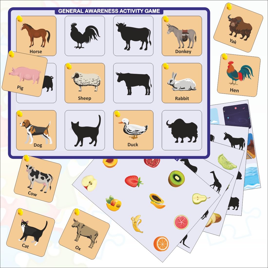 WISSEN Animal Puzzle Wooden Toys for Kids Jigsaw Puzzles for Learning Animal | Toys for Kids | Wooden Toys (B09XLF7Q56) Amazon Price History, Amazon Price Tracker