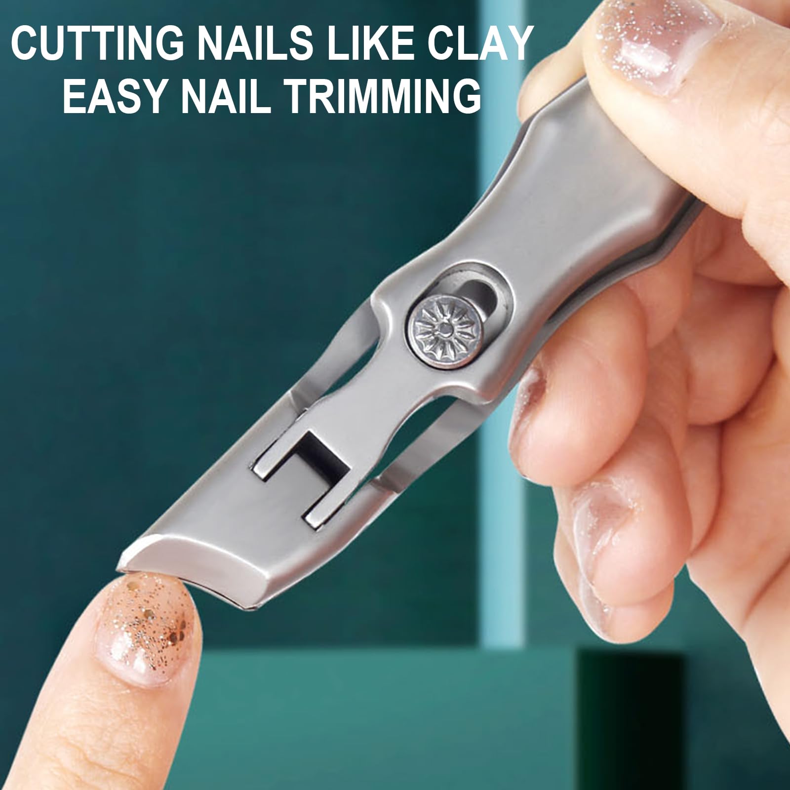 Angled Nails Cutter Nails Large Opening Toenail Cutter Fingernail Cutter Toe Nails Cutter