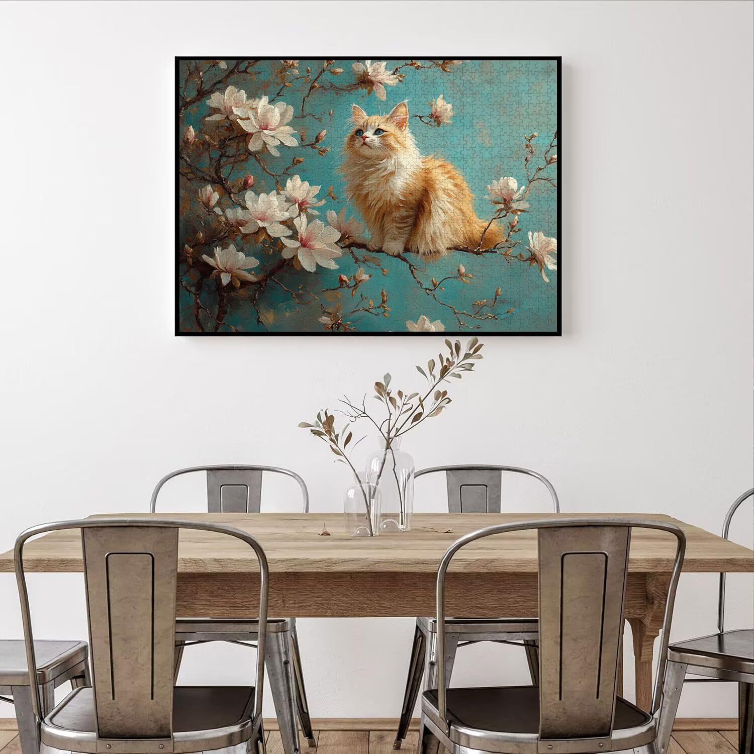 Puzzle 4000 elementów kwiat wyzwanie klasyczne puzzle, n-299 | Rodzinne puzzle, zajęcia relaksacyjne, trudna sztuka puzzle koty, niepożądane wyzwanie, prezent dla kobiet