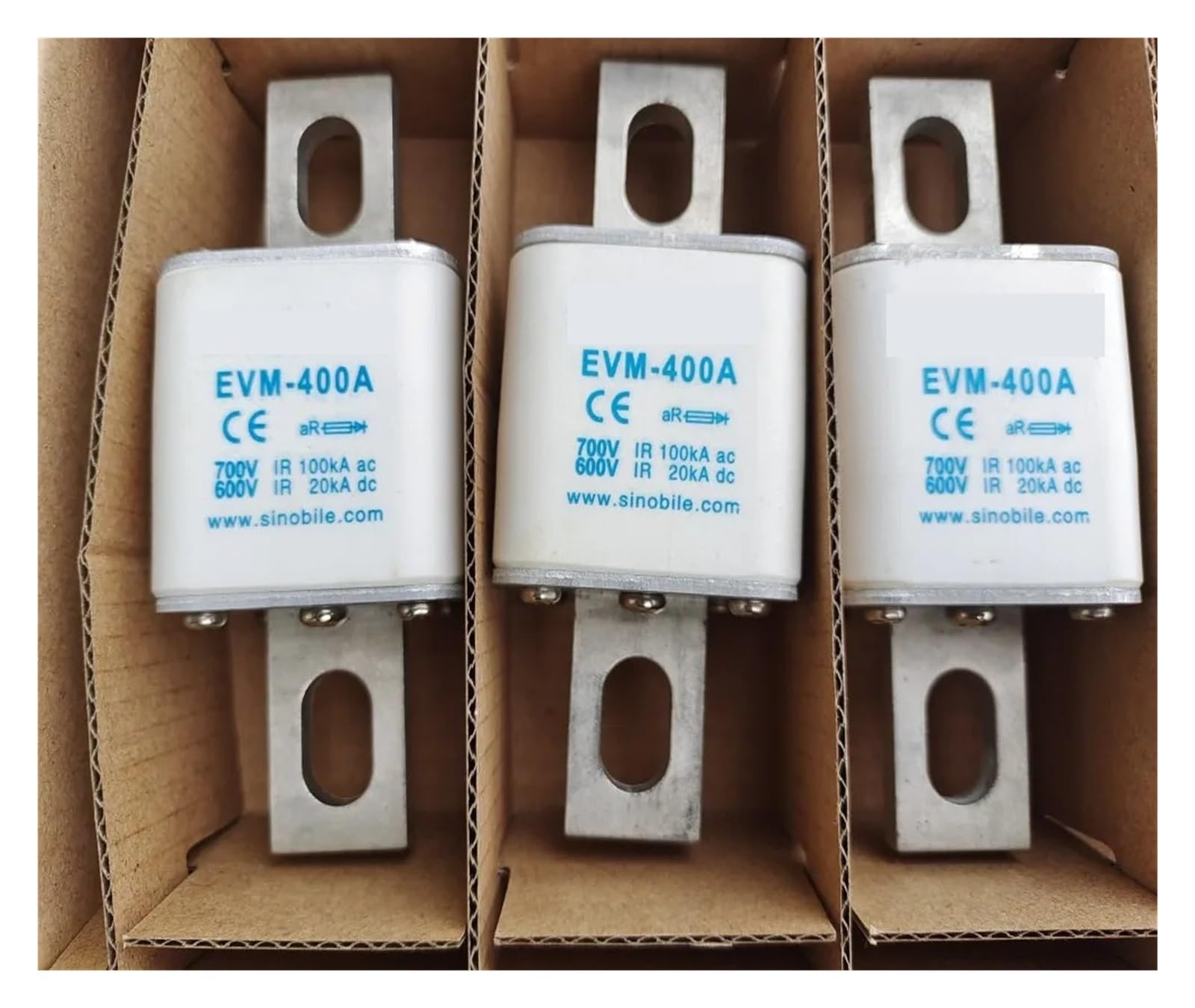 Fusible haute tension EVM-400A isolant contre les surcharges 700VAC