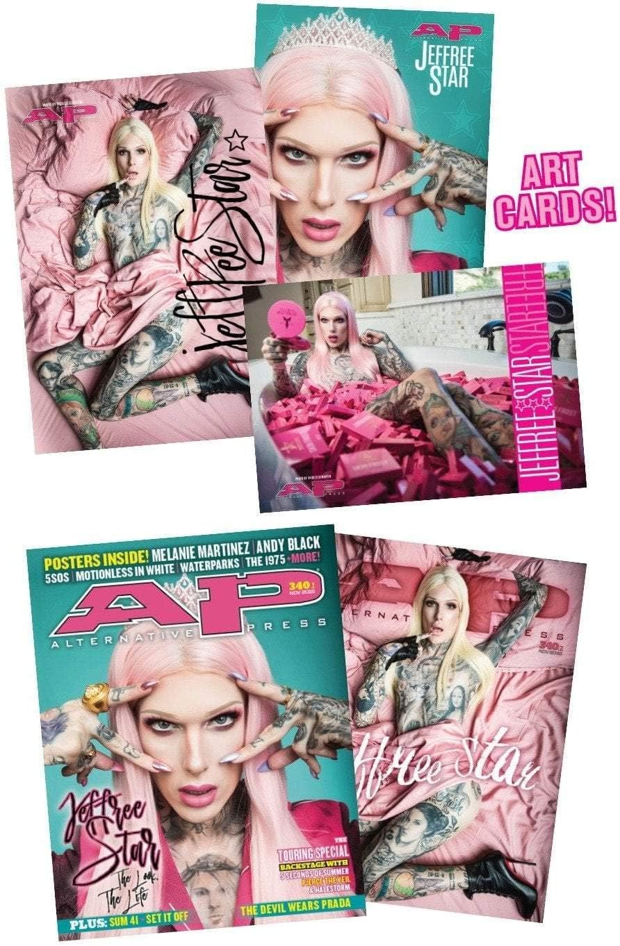 #340 Jeffree Star Magazine & Art Card Collection