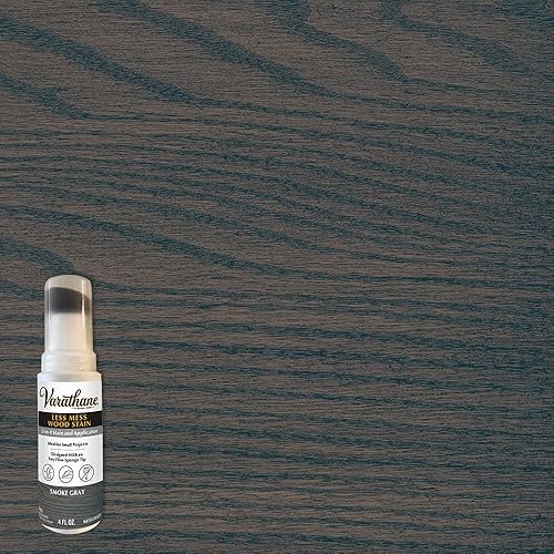 Miniatura 2 de Varathane Less Mess - Tinte y aplicador para madera, 4 onzas, gris ahumado