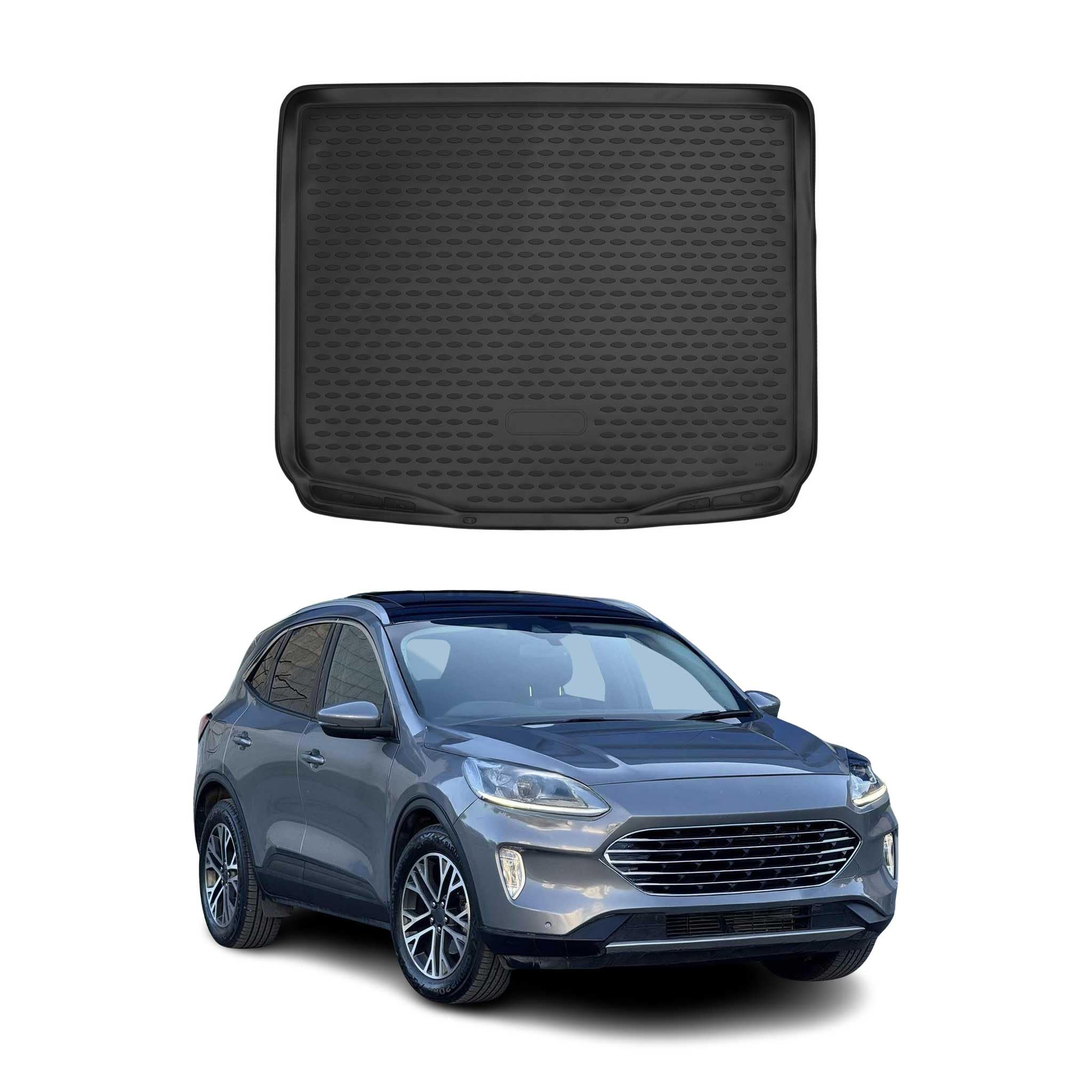 OMAC Ford Kuga III 2019-2026 Custom Fit Rubber Boot Mat