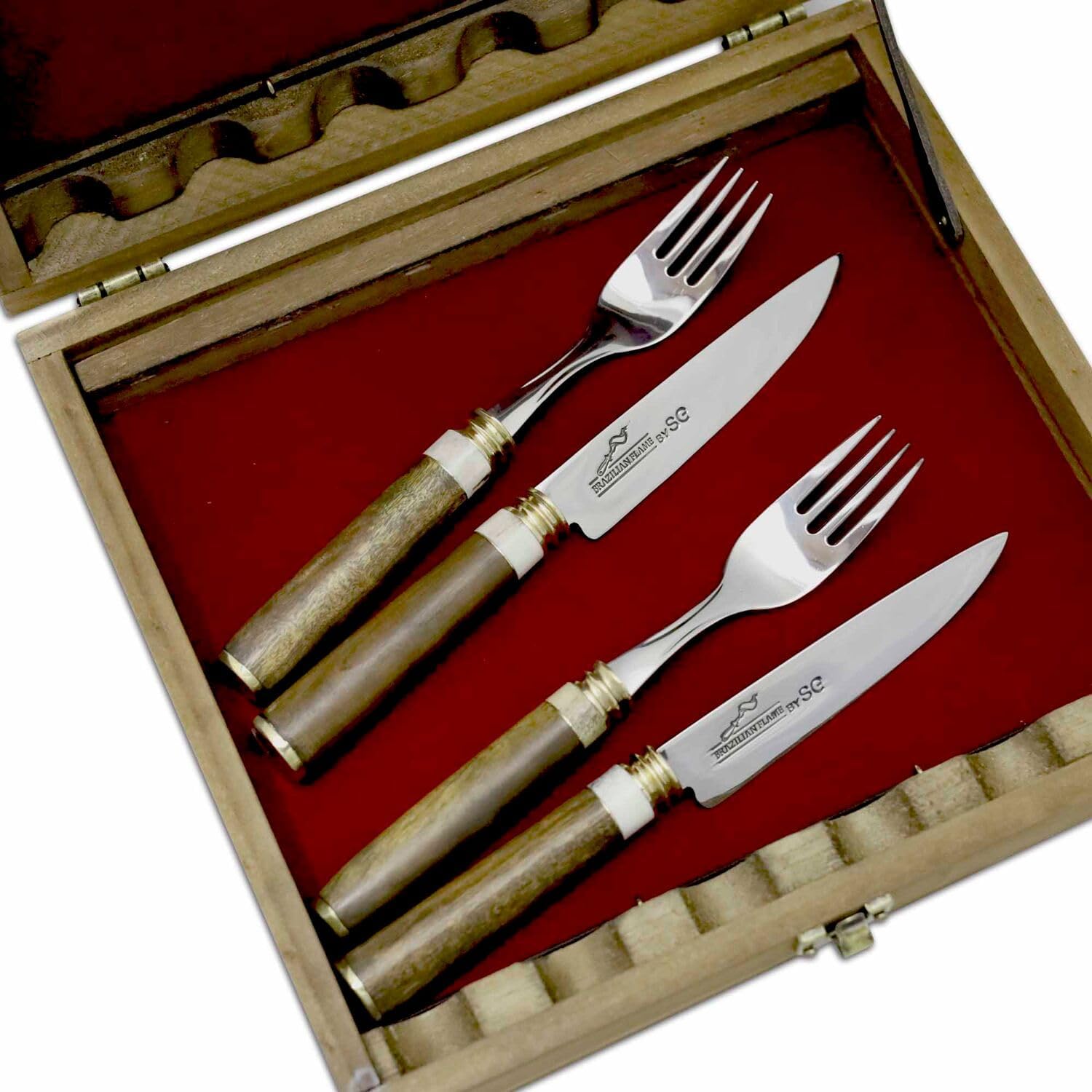 Brazilian Flame Treasure Royal Ark 12-piece Cutlery Set