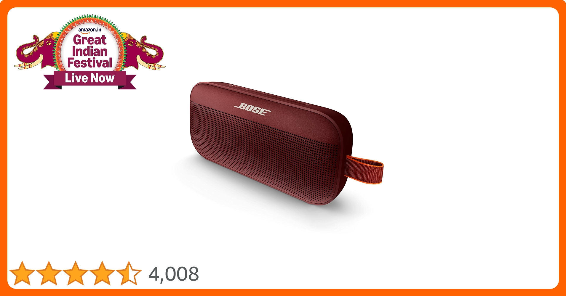 Bose SoundLink Flex Bluetooth Portable Speaker, Wireless