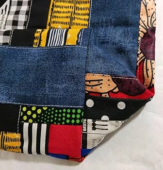 Amazon.co.jp: パッチワークミニトート 四角つなぎ パーニュ