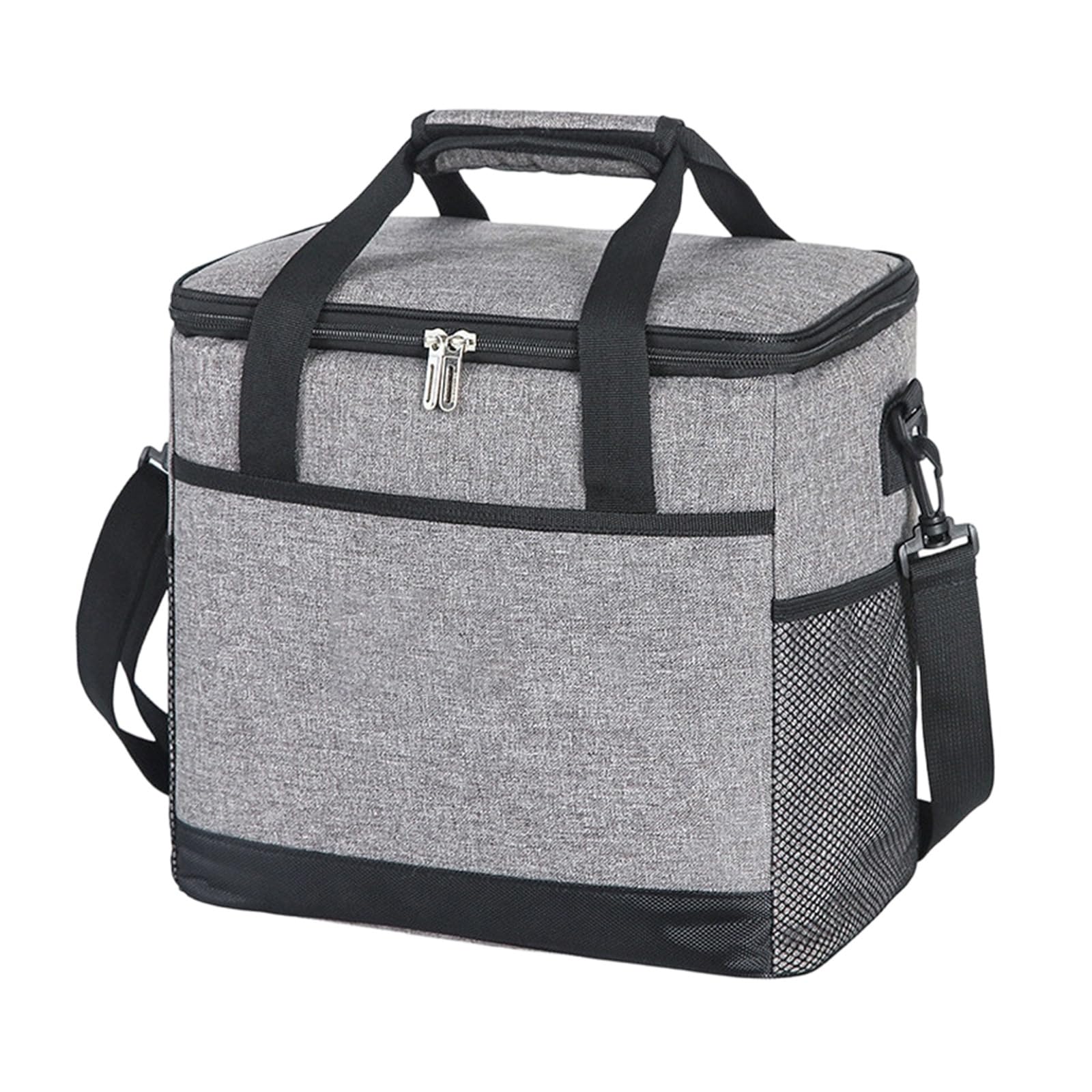 Food Storage Containers Picnic Cooler Handbag Foldable Insulated BBQ Picnic Crossbody Insulated Lunch Bag Food Storage Container