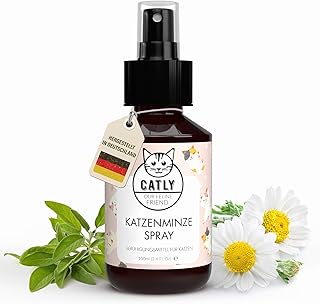 Catly Catnip Spray as a Calming Agent for Cats - Natural Relaxation & Anti-Stress Agent for Cats, Catnip Catnip, Cat Sedative, Catnip Spray Cat Soothing, 100 ml product image