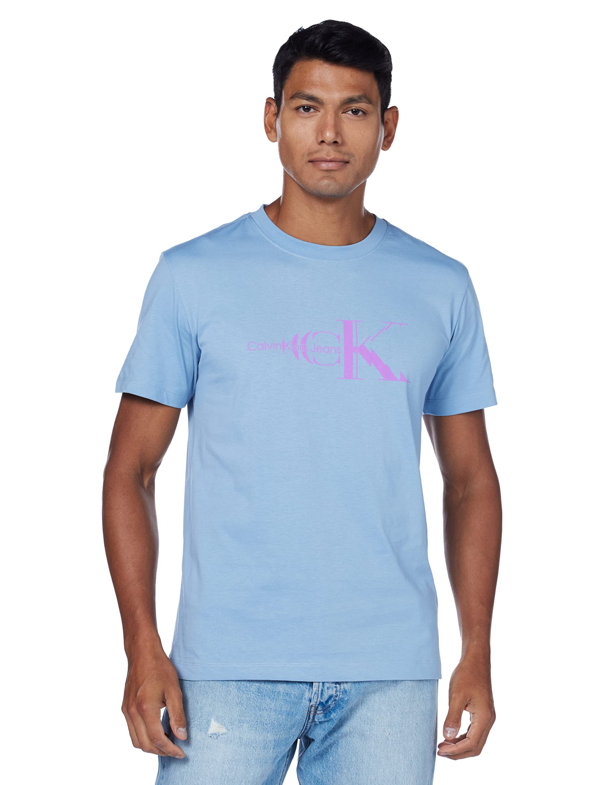 Calvin Klein JeansMen's GLITCHED MONOLOGO S/S T-Shirts