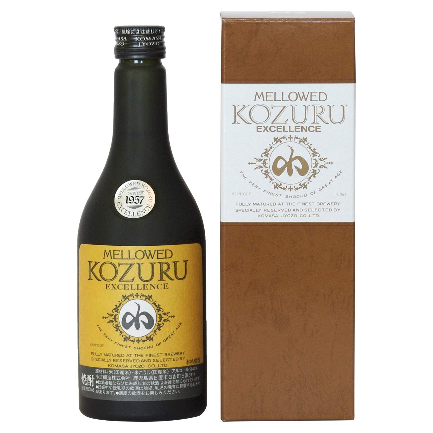 Amazon.co.jp: 小正醸造 メローコヅル エクセレンス ミニ [ 焼酎 41度