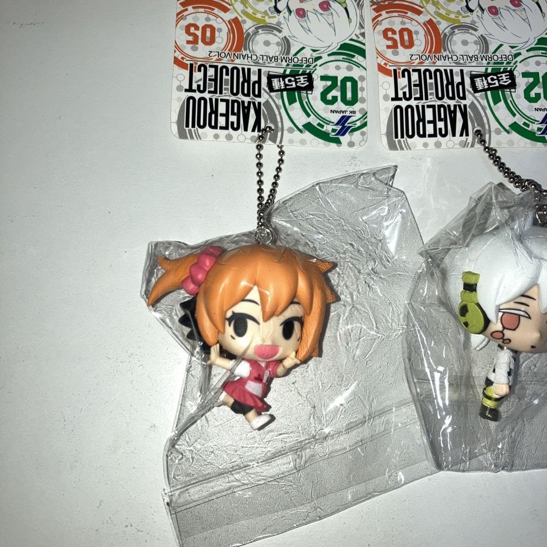 カゲロウプロジェクト デフォメボールチェーン vol.1 2 10個セット