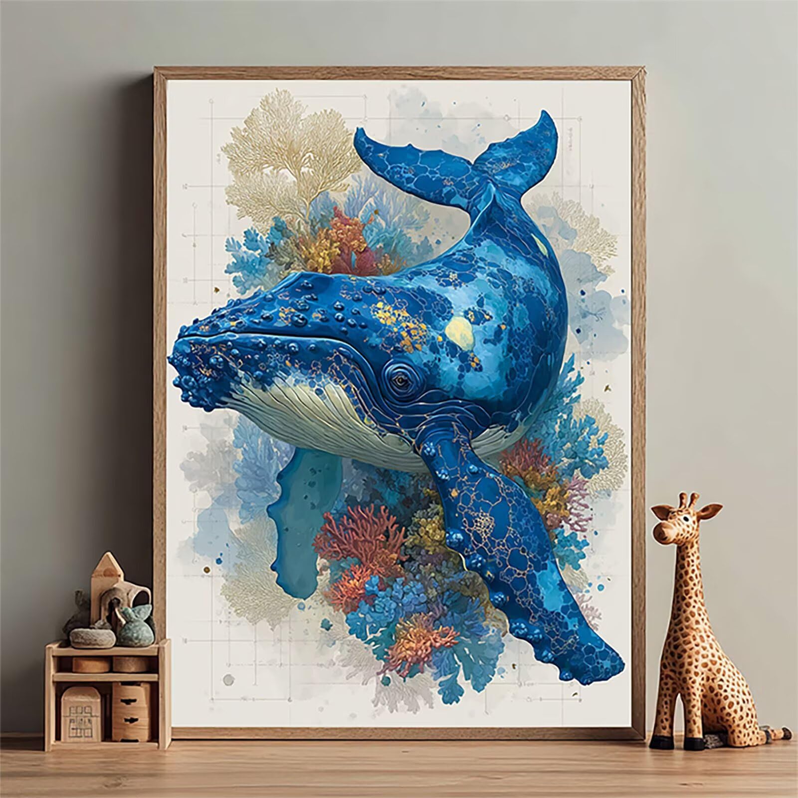 Diamentowe malowanie hale, DIY diamentowe malowanie dla dorosłych ocean, 5D DIY dorośli, 5D zestawy rysunków z diamentami, zestawy do samodzielnego haftu krzyżykowego diamenty, dekoracja domu, prezent