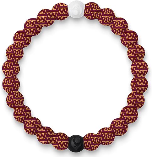 Miniatura 128 de Lokai NFL Football Collection - Pulseras de cuentas para hombres y mujeres, joyería de silicona, pulsera de moda para un ajuste cómodo