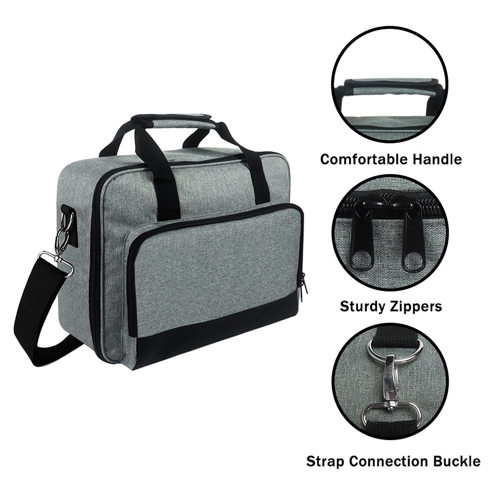 Generisch Borsa per mini proiettore, 30 cm, leggera, organizer da viaggio