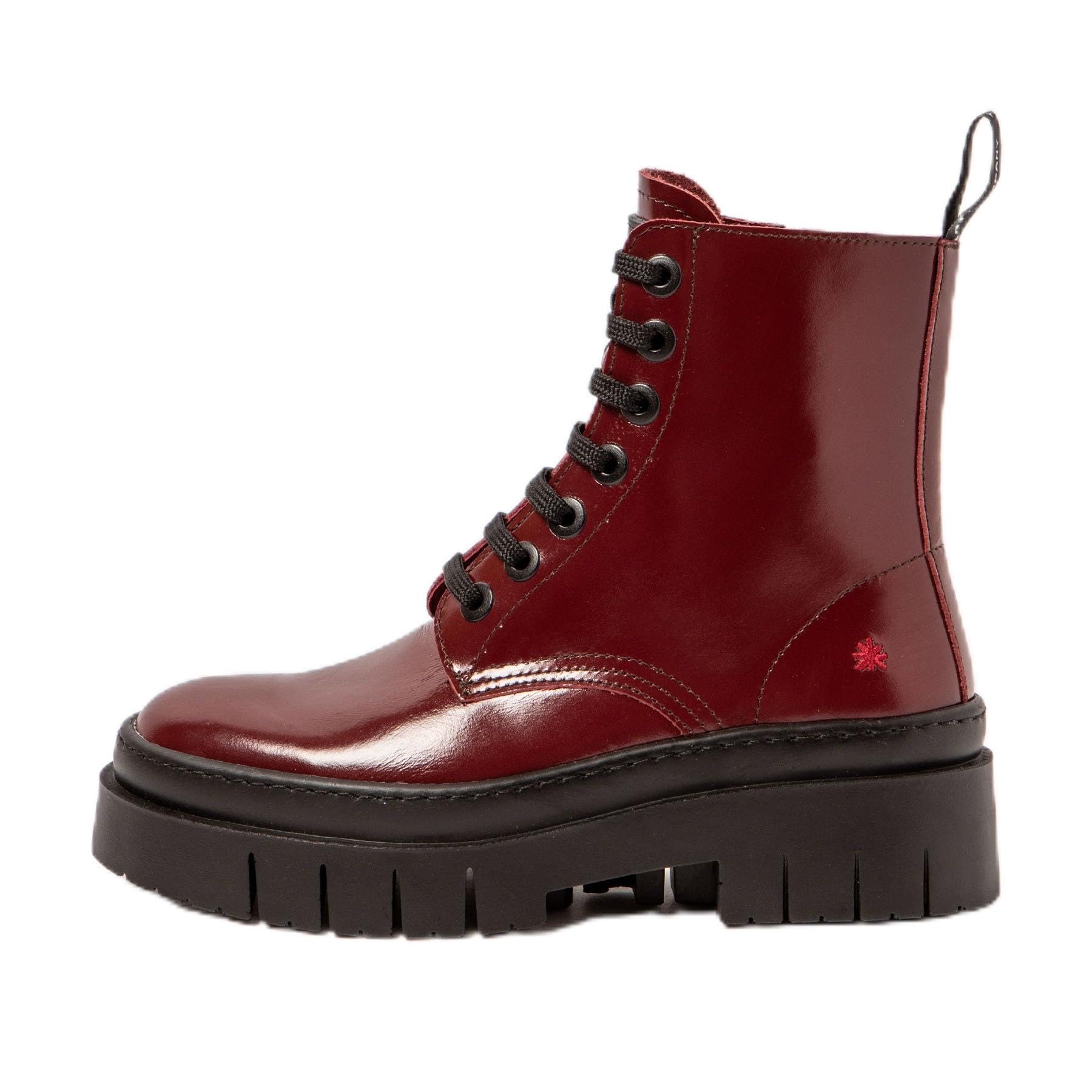 Chaussures ART Company 1953 en cuir bordeaux nappa shinny de prestige