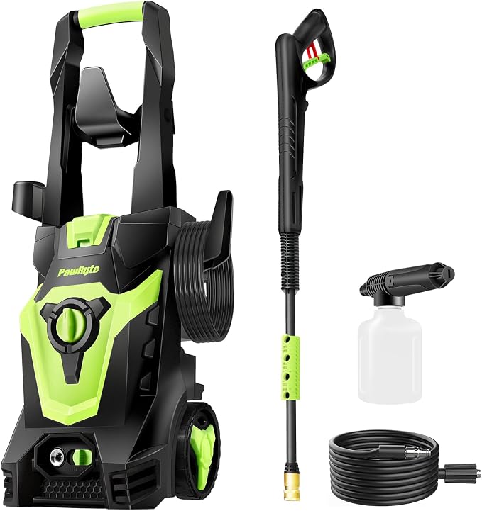 Electric Pressure Washer, Foam Cannon, Power Washer, 4900 PSI 3.0 GPM