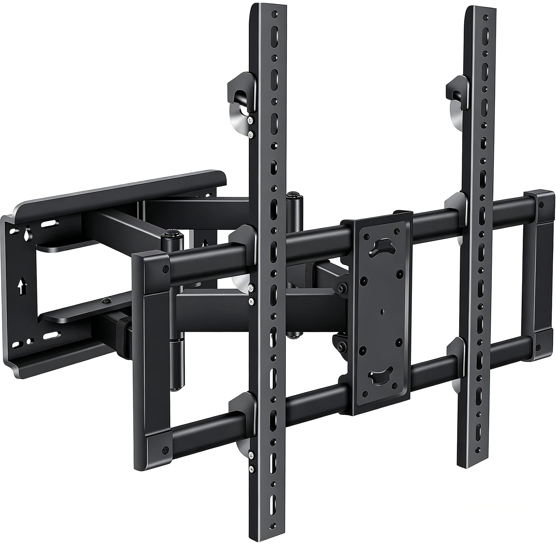 TV Wandhalterung Schwenkbar für 55-100 Zoll Fernseher, Neigbar Ausfahren Wandhalterung für Flach & Curved Fernseher von bis zu 80 kg, max. VESA 800x600mm DY999 | Vollbewegliche Universal TV Halterung mit Auszug, schwenkbar & neigbar, Flach & Curved Fernse
