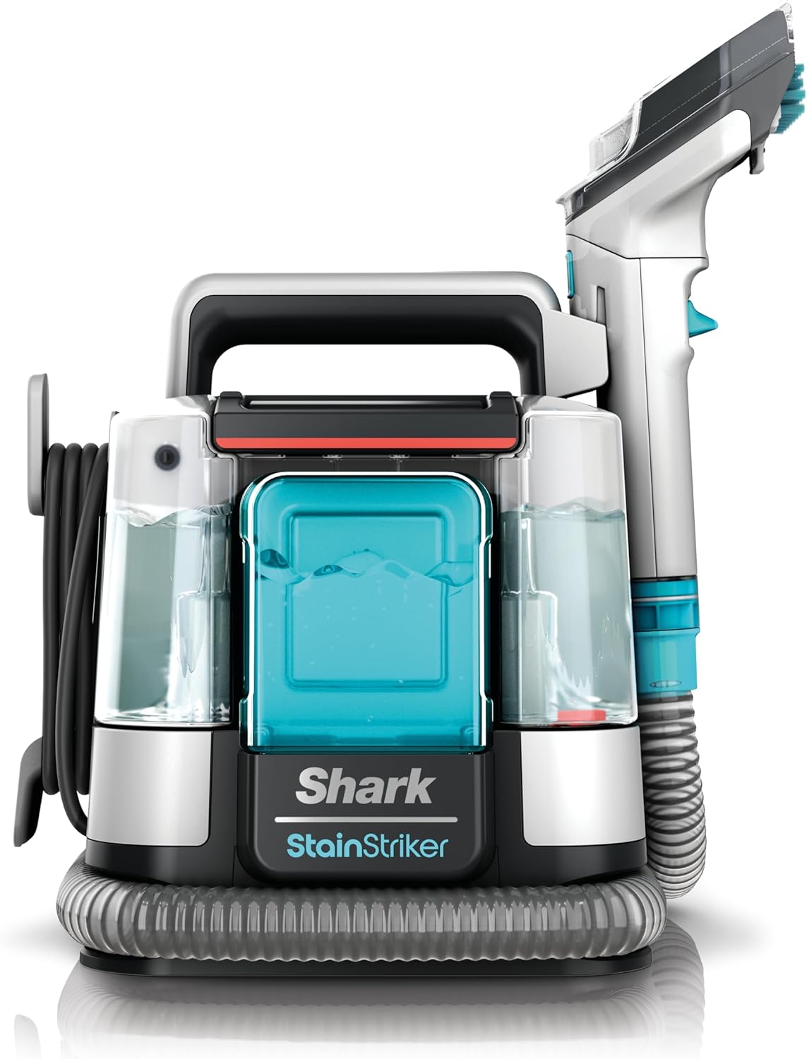 Shark PX200 StainStriker Portable Carpet & Upholstery Cleaner, Spot, Stain, & Odor Eliminator, Perfect for Pets, Carpet, Area Rugs, Couches, Upholstery, Cars & More, Navy (Renewed)