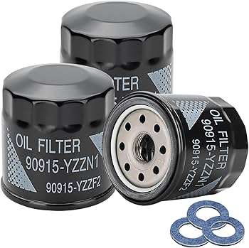 Non-OEM Aftermarket 90915-YZZN1 Oil Filter & Crush Washer |3-Pack