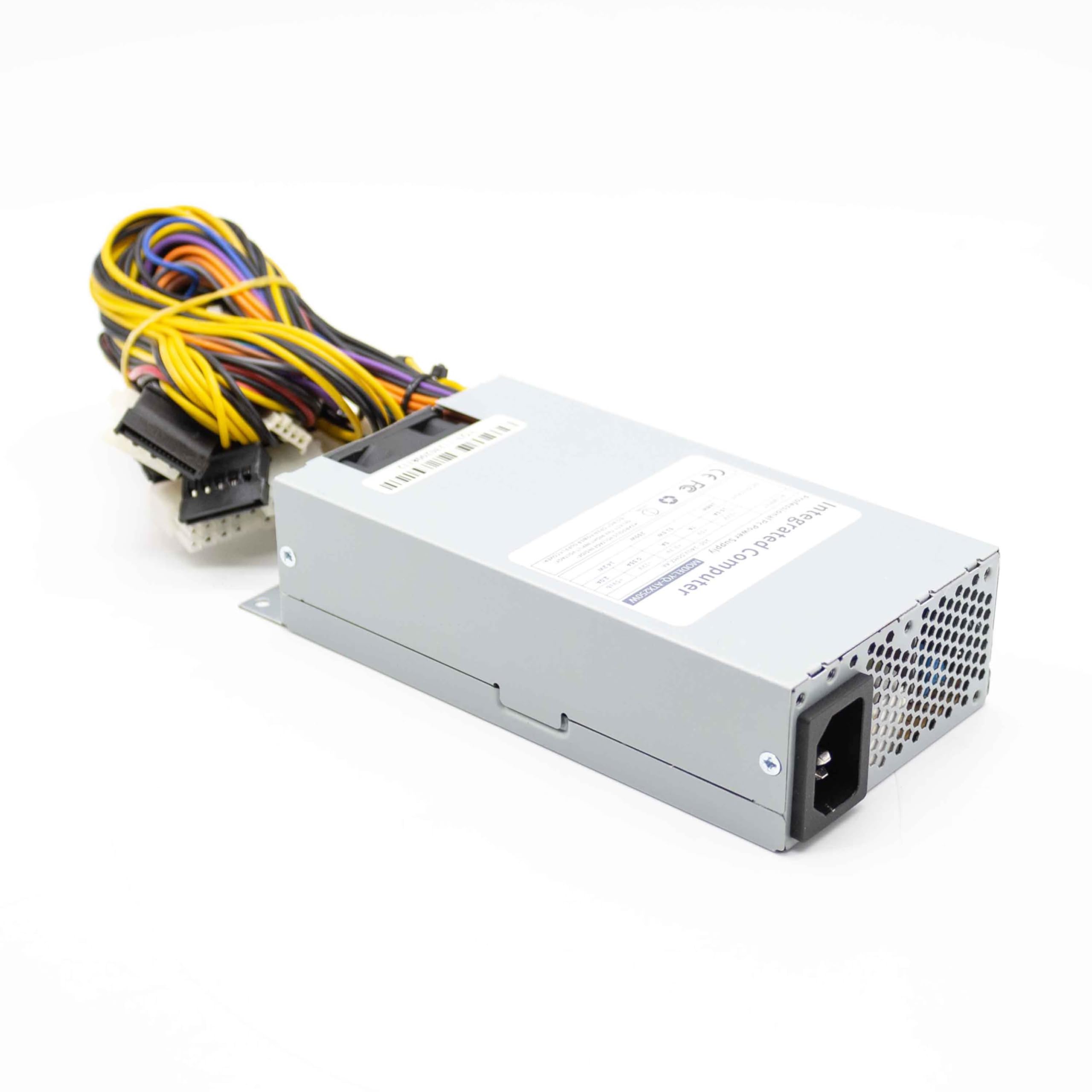 Simpletek – Zasilacz 250W FLEX ATX do HTPC Mini ITX | Slim Format 1U | z wentylatorem | Pasuje do obudowy mATX SFF