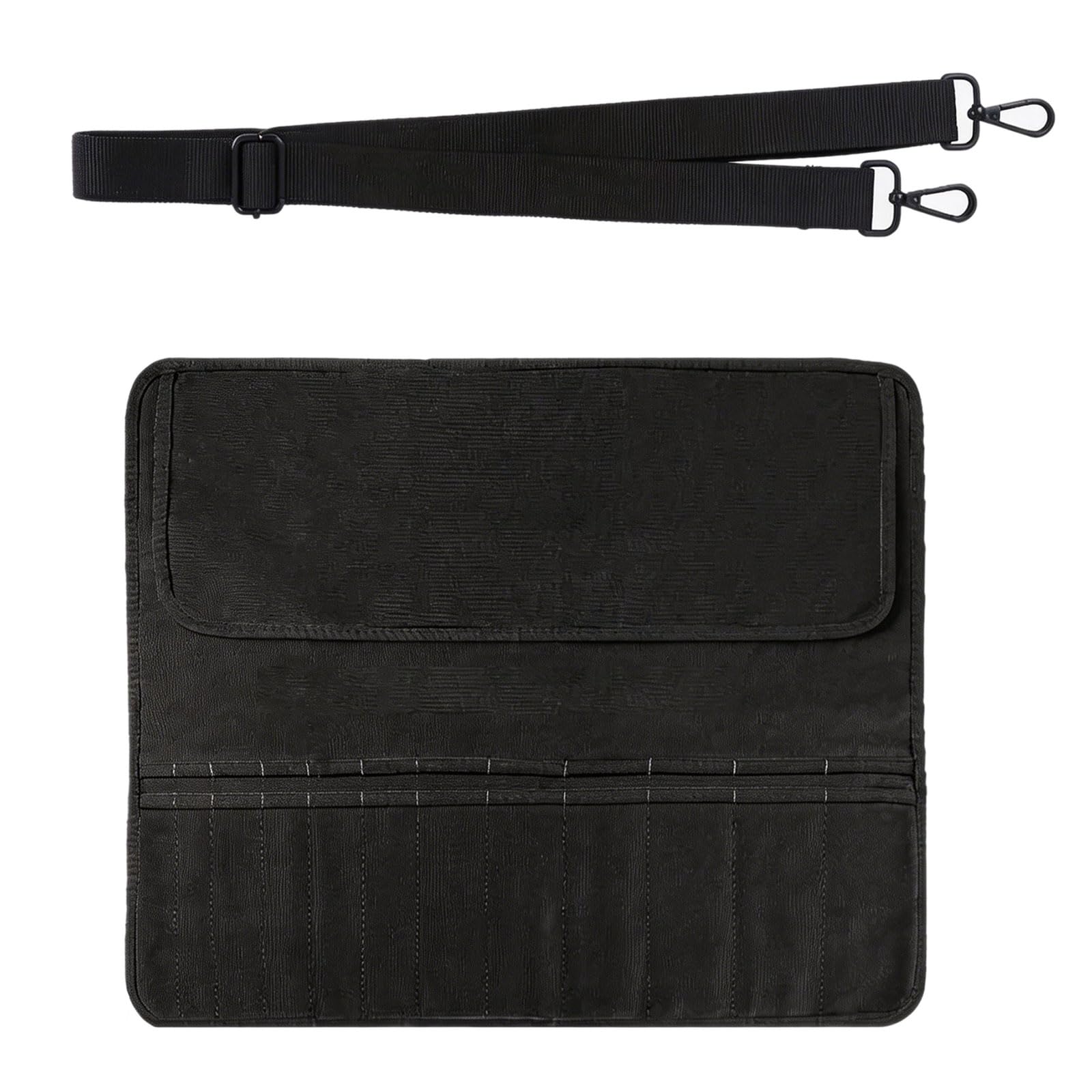 yanzunlrn Sturdy 24 Pocket Roll Bag Using 600D Oxford Textile for Cooks and Food Enthusiasts Cook Gift Cutter Roll