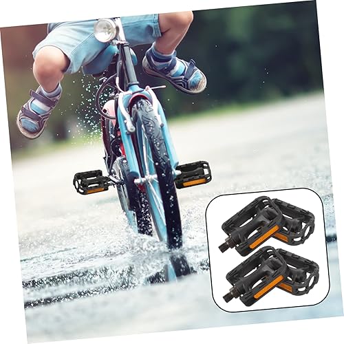Miniatura 5 de Kisangel Accesorios de bicicleta, 2 pares de pedales, accesorios de bicicleta para niños, accesorios de bicicleta para exteriores, pedal de