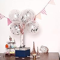 Vista 203 de Bezente Globos de látex verde lima para fiesta, paquete de 100 globos de color verde claro de 12 pulgadas, globos redondos de helio verde fruta