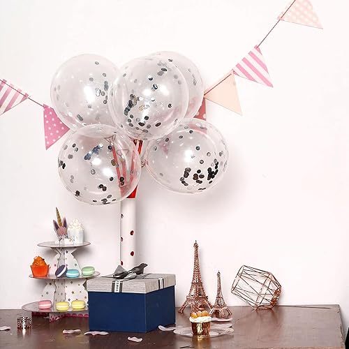 Miniatura 203 de Bezente Globos de látex verde lima para fiesta, paquete de 100 globos de color verde claro de 12 pulgadas, globos redondos de helio verde fruta